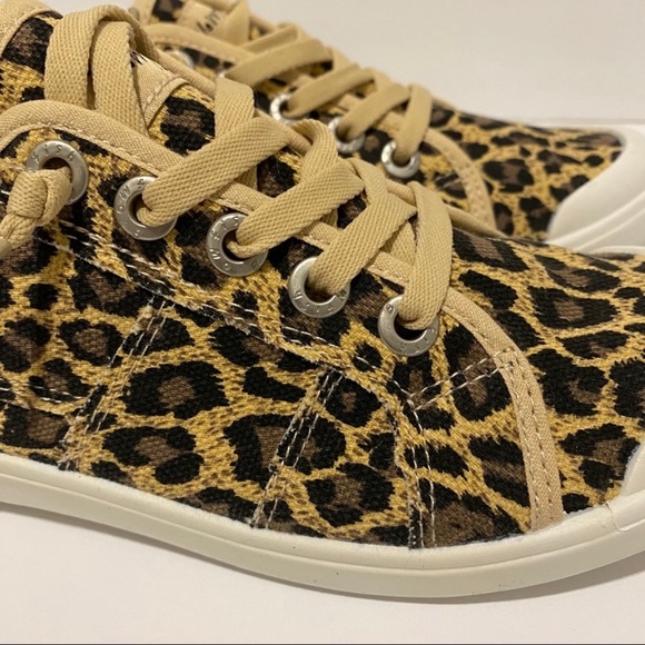 Blowfish Vesper Canvas Kitty Kat Leopard Sneakers - Picture 5 of 14